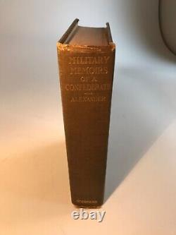 Military Memoir of Confederate Artillery Narrative, Civil War, Gettysburg