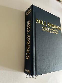 Mill Springs Campaign and Battle of Mill Springs, Kentucky SIGNED Civil War