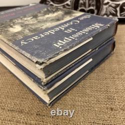 Mississippi In The Confederacy Civil War 2 volume book set RARE HC LSU Press