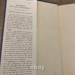 Mississippi In The Confederacy Civil War 2 volume book set RARE HC LSU Press