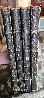 New Testament Four Volumes 1865 Civil War Great Primer American Bible Society
