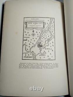 New York City During The American Revolution Maps & Book 1861 Civil War HC Book