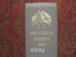 North Carolina Regiments And Battalions CIVIL War Only 500 Printed- Brand New