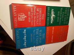 ORDEAL OF THE UNION By Allan Nevins Full 8 Volume Set HCDJ Civil War Books