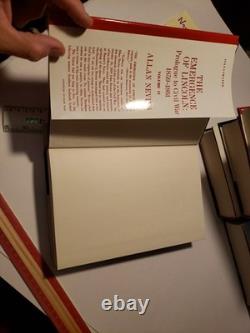 ORDEAL OF THE UNION By Allan Nevins Full 8 Volume Set HCDJ Civil War Books
