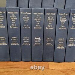 Official Records of The Union & Confederate Navies War of The Rebellion Complete