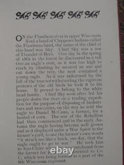 Old Abe The War Eagle Of The Eighth Wisconsin 1903 First Edition CIVIL War