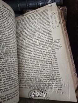 Old English Book 1717 The History of the Rebellion and Civil Wars in England