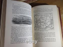 Old STORM OVER THE LAND Leather Book CARL SANDBURG CIVIL WAR ABRAHAM LINCOLN ++