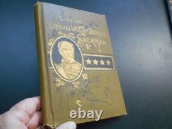 Orig Salesman Sample Biography Civil War General Wm. Tecumseh Sherman 1891