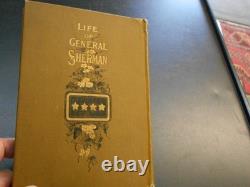 Orig Salesman Sample Biography Civil War General Wm. Tecumseh Sherman 1891
