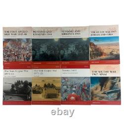 Osprey CAMPAIGN Series Illustrated Military War Book Lot of 26 VGC