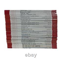 Osprey CAMPAIGN Series Illustrated Military War Book Lot of 26 VGC