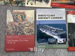 Osprey Publishing Military History Book Lot 25 Books Paperback Civil War WW2 +