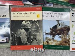 Osprey Publishing Military History Book Lot 25 Books Paperback Civil War WW2 +