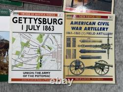 Osprey Publishing Military History Book Lot 25 Books Paperback Civil War WW2 +