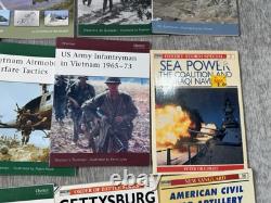 Osprey Publishing Military History Book Lot 25 Books Paperback Civil War WW2 +