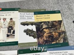 Osprey Publishing Military History Book Lot 25 Books Paperback Civil War WW2 +