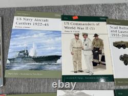 Osprey Publishing Military History Book Lot 25 Books Paperback Civil War WW2 +