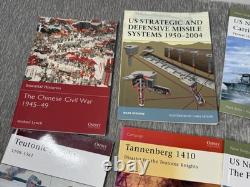 Osprey Publishing Military History Book Lot 25 Books Paperback Civil War WW2 +
