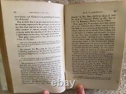 Ought American Slavery To Be Perpetuated A Debate September 1858. 1st Edition