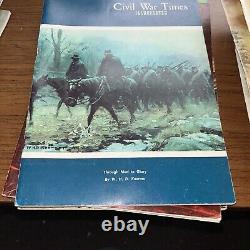 Over 100 + Civil War Times Illustrated Magazine Lot circa 1970s Antietam + More