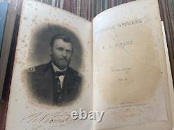 PERSONAL MEMOIRS OF U. S. GRANT 1885-86 1st Ed. Two Volumes Civil War Military