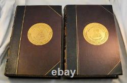 PERSONAL MEMOIRS OF U. S. GRANT 1885 Two Volumes Civil War Military Fine Binding