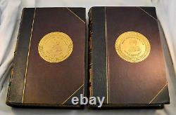 PERSONAL MEMOIRS OF U. S. GRANT 1885 Two Volumes Civil War Military Fine Binding