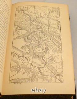 PERSONAL MEMOIRS OF U. S. GRANT 1885 Two Volumes Civil War Military Fine Binding