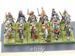 Painted 28mm English Civil War Cavalry Regt. (Livesey's) ECW-102