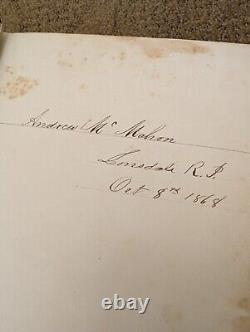 Personal History of Ulysses S Grant 1868 First Edition, Civil War Rare Solid