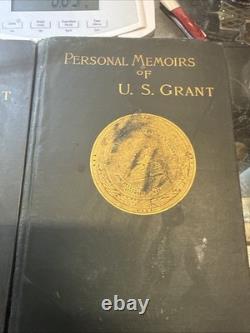 Personal Memoirs of U. S. Grant (Volumes I and II, 1885)