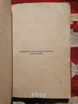Personal Recollections of Service in the Army of the Cumberland. CIVIL WAR