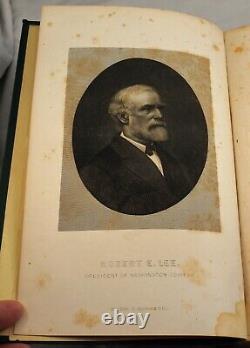 Personal Reminiscences of GEN. ROBERT E. LEE 1875 Civil War Veterans book