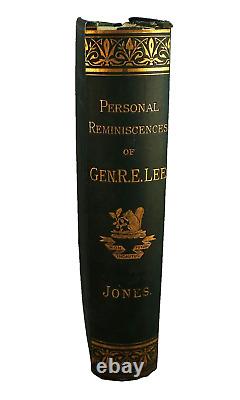 Personal Reminiscences of GEN. ROBERT E. LEE 1875 Civil War Veterans book