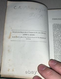 Political Manual United States 1864 Civil War Emancipation Proclamation Lincoln