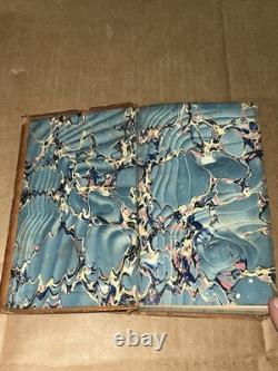 Pre Civil-War 1843 John Milton's Poetical Works By Edward Kearny Illustrated HC