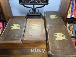 RARE 1861 FIRST EDITION Orville Victor History SOUTHERN REBELLION 4 Volume Set