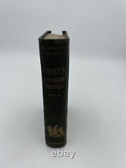 RARE! 1862 Civil War INFANTRY TACTICS by Brig. GEN. Silas Casey Vol. I