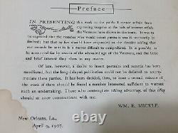 RARE 1907 Well Known CONFEDERATE VETERANS with PICTURES Wm. E. Mickle