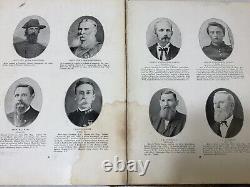 RARE 1907 Well Known CONFEDERATE VETERANS with PICTURES Wm. E. Mickle