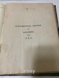 RARE 1907 Well Known CONFEDERATE VETERANS with PICTURES Wm. E. Mickle