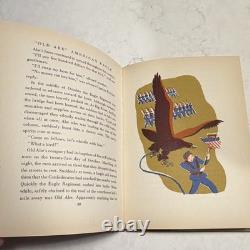 RARE 1946 SIGNED First Edition Old Abe American Eagle Lorraine Sherwood DJ A
