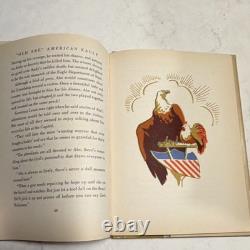 RARE 1946 SIGNED First Edition Old Abe American Eagle Lorraine Sherwood DJ A