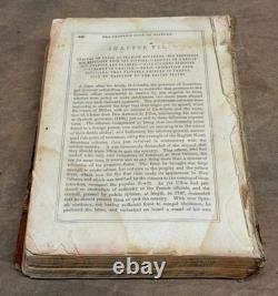 RARE! Antique Pre Civil War Book A Pictorial History Of The United States 1850