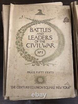 RARE Battles and Leaders of the Civil War Complete Vol. 1-32 Maps History