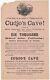 Rare Civil War Broadside 1864 Book Cudjo's Cave By John Townsend Trowbridge