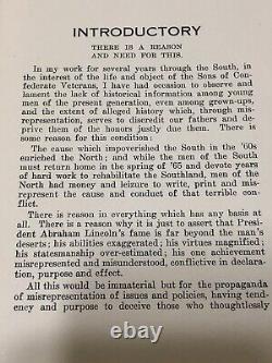 Rare 1927 TWO PRESIDENTS Lincoln JEFF DAVIS Civil War Confederate Views UCV