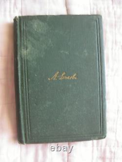 Rare Abraham Lincoln Book 1865 Assassination Year CIVIL War Antique Us History